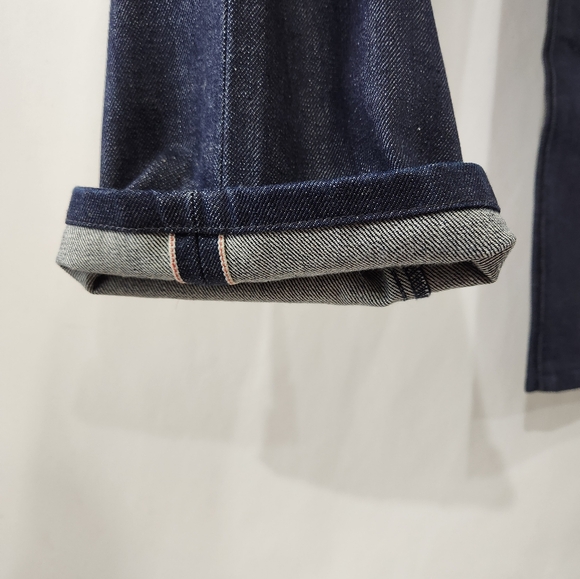 NWOT DUTIL DENIM The Quintessential Slim Straight Raw Denim Jeans Made USA sz 31 - Picture 7 of 10